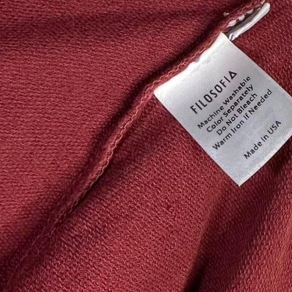 Filosofía LA Jay Mockneck Top in Sienna - Picture 4 of 6